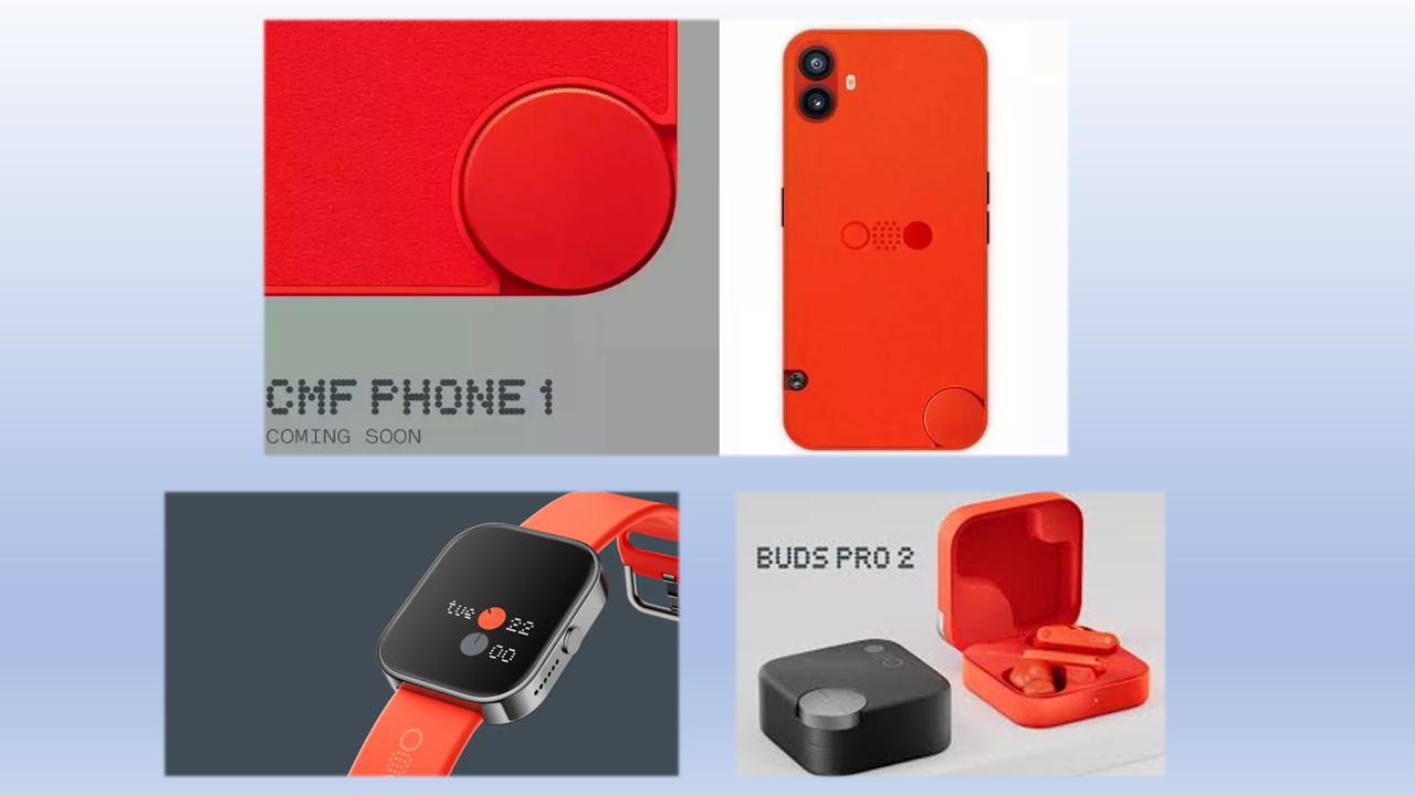 CMF PHONE 1 , CMF BUDS PRO 2, CMF WATCH PRO 2